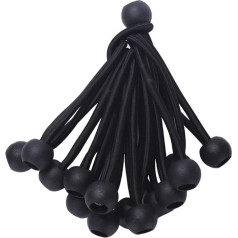 Newan 15 x Bungee Ropes for Fitness Trampoline + Tension Tool - Max Limit 150kg