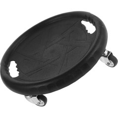 GAROZATION Bauchplatte Bauchtrainer Fitness-Disc Fitnessausrüstung bauchfett verbrennen rutschfest Bauchradrolle Planke Trainieren Taille Bauchtrainingsbrett Fitnessbedarf pp Green