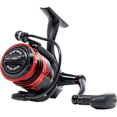Penn Fierce IV Saltwater Spinning Reel - Versatile Sea Fishing Reel for Boat, Kayak, Shore, Spinning, Jigging, Surf, and All-Round Use, Black/Red