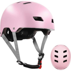 LANOVAGEAR Skate Helmet Bicycle Helmet Children's Helmet Cycling Helmet Sports Helmet for Adults Teenagers Children for Bicycle Skateboard Scooter