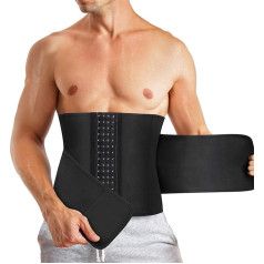 TAILONG Sweat Waist Trainer Belt for Men Neoprene Waist Trimmer for Weight Loss Slimming Body Shaper Abdominal Control Shapewear Sport Girdle