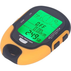 GPS Multifunction Meter with High Precision Sensor, Altimeter, Pressure Gauge, Thermometer, Hygrometer, Waterproof, Compass, Ideal for Camping and Outdoor Activities, IPX4