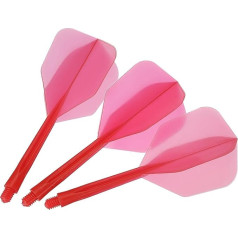 PATIKIL Integrated Dart Shaft and Flights, Threaded Plastic Dart Flights