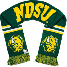 Tradition Scarves NDSU Bison Scarf - North Dakota State Alternate Dark Green Knit