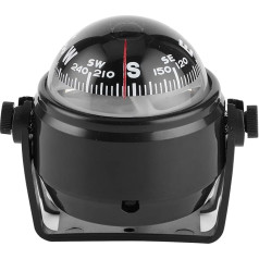 Compass Dashboard Mount for Boats Compass Dashboard Mount LED Compass Sea Marine Compass Boat Yacht SC for Sail