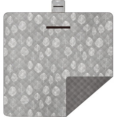 RPFROP Extra Large Foldable Blanket, Portable Outdoor Blanket, Camping Mat, Beach Blanket, Sandproof and Waterproof