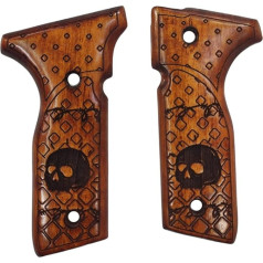 ZIB GRIPS For Beretta Stoeger Grips Pistol Grip Handmade from Walnut Wood Handles (ZIB-bs.09)