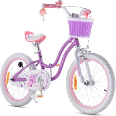 Royal Baby Stargirl Children's Bicycle Girls Bicycle with Stabilisers Bicycle 12 Inch Pink