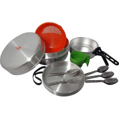 CAO Camping Aluminium Cook Set for 4 People 4.5 l