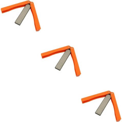 jojofuny 3 Stück Slicker Doppelseitiger Orange