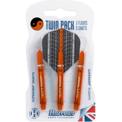 Twin Pack Supergrip shafty + Supergrip spalvas HS-TNK-000013684 / N/A