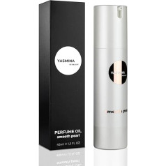 Yasmina of Beauty Smooth Pearl Perfume Oil Women - Perfume Women - Intense, Balanced Floral Fragrance - 100% Alcohol-Free - Nourishing Essential Oils