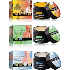 Lovelycat Tanning Enhancer Tanning Creams Self-Tanning Agent for Face and Body Advanced Tanning Enhancers Achieve Natural Tanning with Natural Ingredients (3 Pieces)