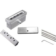 Socueny DIY Lippenstift Werkzeug Aluminiumlegierung DIY Lippenstift Form Lippenbalsam Form Halter Balsam FüLlmaschine Formwerkzeug