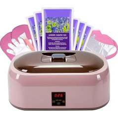 Paraffin Wax Device for Hands and Feet - Paraffin Wax Warmer with 4000 ml and Matching Set, Enjoy a Paraffin Wax Bath to Care for Your Hands and Feet
