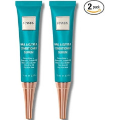 Onsen Repair Cream for Cuticles (2 x 15 ml) - Moisturiser for Dry Cuticles - Deep Care, Instant Results - Natural Ingredients with Japanese Minerals