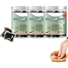 Beneture Bee Ve-nom Detox Relief Foot Soak Beads, Beneture Bee Ve-nom Foot Soak Beads, Herb Detox Foot Bath Beads, Herbal Foot Cleaning Soak Beads, Detox Foot Soak Beads for Relief Foot (3Box)
