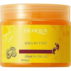 BIOAQUA Foot Care Herbal Cream Cleansing Delicate Feet Exfoliate Scrub Skin 180 g