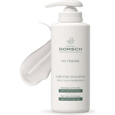 FARMA DORSCH Hair Loss Shampoo Go Organic | Anti-Hair Loss Shampoo for Normal to Dry Hair | +99% Pure Ingredients | Moisturising and Nourishing | 500 ml