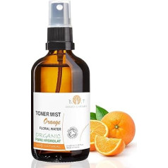 Organic Orange Pure Organic Water Hydrolate Orange 100% Natural Orange Blossom Water 500 ml