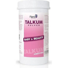 Talcum Powder 4 x 300 g Shaker Can Made of 100% Talc, Cosmetics Talcum Powder Fine Asbestos-Free - Can be Used as Compact Powder, Body Powder, Intimate Powder, Foot Powder, Shaving Powder, Face Powder