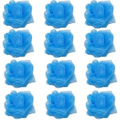 Loofah Lord 12 Medium Bath Sponge Shower Sponge Blue