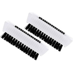 FRCOLOR Pack of 2 Brush Washing Exfoliating Brush for Fingernails Cleaning Brushes for Fingernails Fingernail Brush Nail Cleaner Nail Brush for Cleaning Fingernails Scrubber ABS Clean