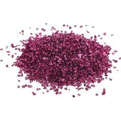 WOONEKY 1 Glass Shards Coloured Glass Vintage Glass Irregular Glass Glitter Metallic Crushed Glass Large Flower Vases Chunky Flakes Old Vase Bulk Epoxy Resin Filling