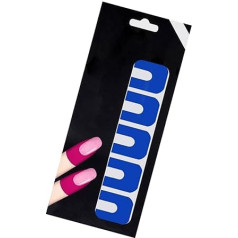 20 Sheets/Pack Nails Art Protector Nails Polish Protector Nails Polish Offs Stickers for Salon and Household