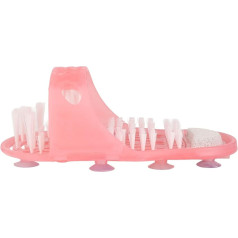 Easy Feet Foot Cleaner, Shower Foot Washer, Pink, Simple Foot Cleaner, PVC, Dead Skin Removal, Muscle Relaxation, Foot Brush, Easy to Use Foot Wash for
