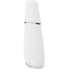 CANIGHT - Skin Scraper Electric Face Scrub Electric Face Brush Skin Washer Facial Cleansing Brush White Plastic