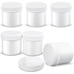 ASEVAT Aufbewahrungsbehälter mit Deckel, Kunststoff-Reisebehälter für Cremes, leere Kunststoff-Kosmetikdosen mit Deckel, kleine, nachfüllbare Kosmetikbehälter für Make-up, Schönheitsprodukte, Lotion,