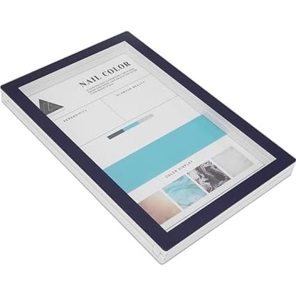 Nagelfarbkartenbuch, Magnetisches Automatisches Adsorptions-Nagelspitzen-Anzeigebuch für den Nagelstudio