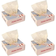 HONMEET 800 Pieces Perm Paper Perm Paper for Hairdressers Hairdressing Paper Perm Solution for Hair Styling Paper Hairdressing Styling Tools Perm Paper for Salon Hairdressing Supplies