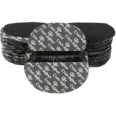pistro 100 x Black Disposable Underarm Pads for Underarm Sweat-Absorbing