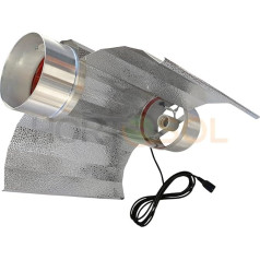 HORTOSOL E40 Cooltube Reflector 200 mm x 690 mm for HPS and MH
