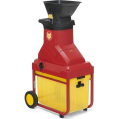 WOLF-Garten Electric 2800W Shredder Shedder, Red/Yellow, 56x45x92 cm