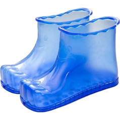 Foot Spa Soak Shoes, Non-Slip Massage Foot Bath Shoes, Heat Resistant, Colorful Portable Foot Spa Shoes for Home, Bathroom