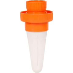 Hozelock Small Ceramic Watering Cones with Plastic Screw Adaptor - Orange, Pack of 4