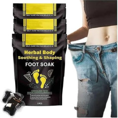 ALREMO Herbal Detox & Shaping Cleansing Foot Soak Beads, Herbal Detox Cleansing Foot Soak Beads Body Detox, Body Detox Foot Soak