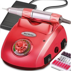 Retoo Nail Cutter Electric Nail File Manicure Pedicure Set for Gel Nails Acrylic Nails Callus Removal 35000 rpm 65 W Nail Milling Machine Nail Milling Machine with Adjustable for Acrylic Nails