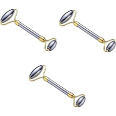 Healeved Pack of 3 Roller Massager Face Roller Face Roller Massage Roller Face Skin Roller Face Wrinkle Roller Face Massager Roller Massage Stone Roller