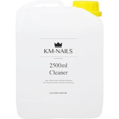 KM-Nails Cleaner Transparent 2500 ml Canister Refill for Bottles, Dispensers etc.
