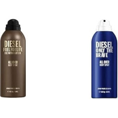Diesel Fuel for Life Body Spray 200 ml + Diesel Only the Brave Body Spray 200 ml