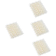 Lurrose 40 Blätter Sinfonie-perlenaufkleber Nagel Kunst Dekoration Haarperlen Kleben Perlenaufkleber Für Das Gesicht Edelsteinaufkleber Zum Basteln Nailart-Strasssteine Acryl Beige