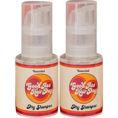 Good Asss Hair Day Dry Shampoo, Natural, No Aerosol, Good Ass Hair Dry Shampoos, Natural Dry Shampoo Powder for Men and Women, Pack of 2