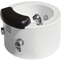 GYQSSD Foot Bath, Pedicure Spa Bath, Acrylic Foot Bath, Foot Bath, Spa with Heat and Massage, Pedicure Bowl with Colourful Lamp, Foot Bath for Home