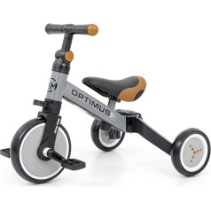 Milly Mally 3in1 velosipēds optimus grey