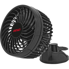 Auto ventilators ar piesūcekni 12v -03001