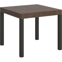 Itamoby , Everyday Extendable Dining Table Walnut 90 x 90 cm Extended 246 cm